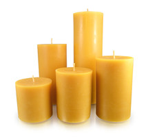 Cylinder Beeswax Candle
