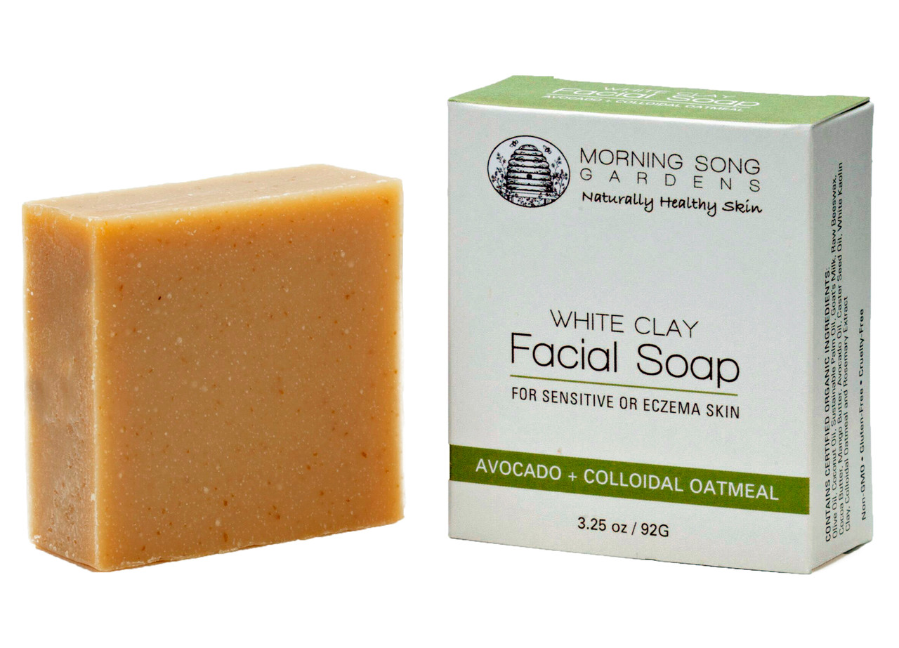 White Clay Facial Soapnormal/ sensitive skin 3.25 oz gentle