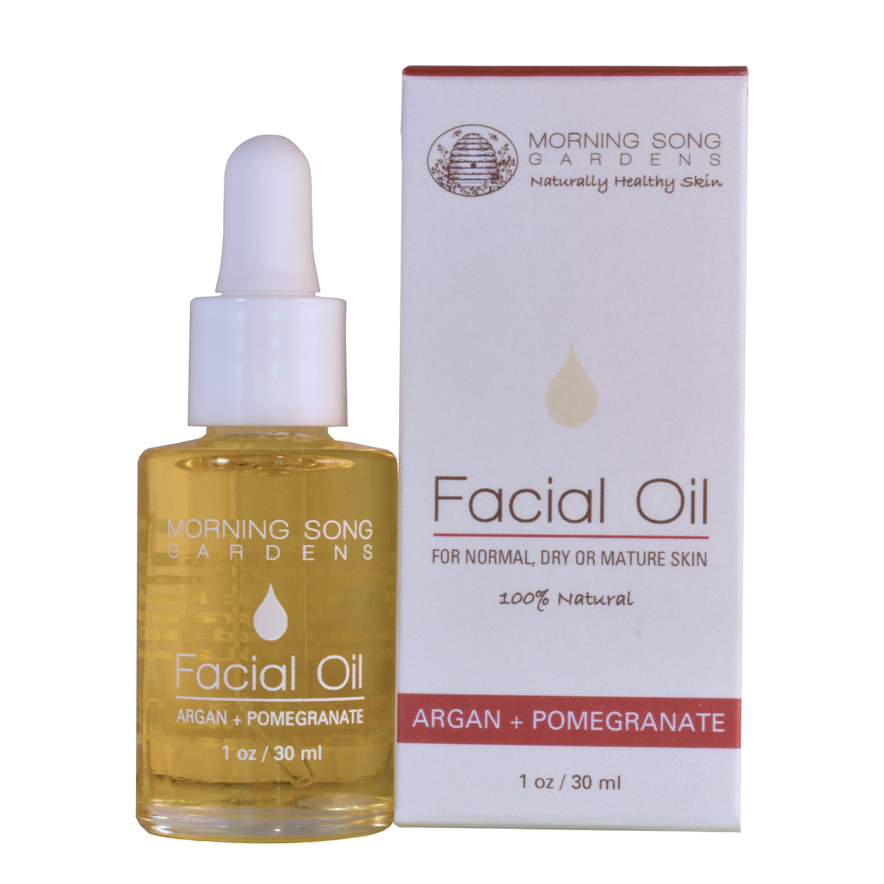 Facial Oil Argan Pomegranate Moisturizer Scarred Dry