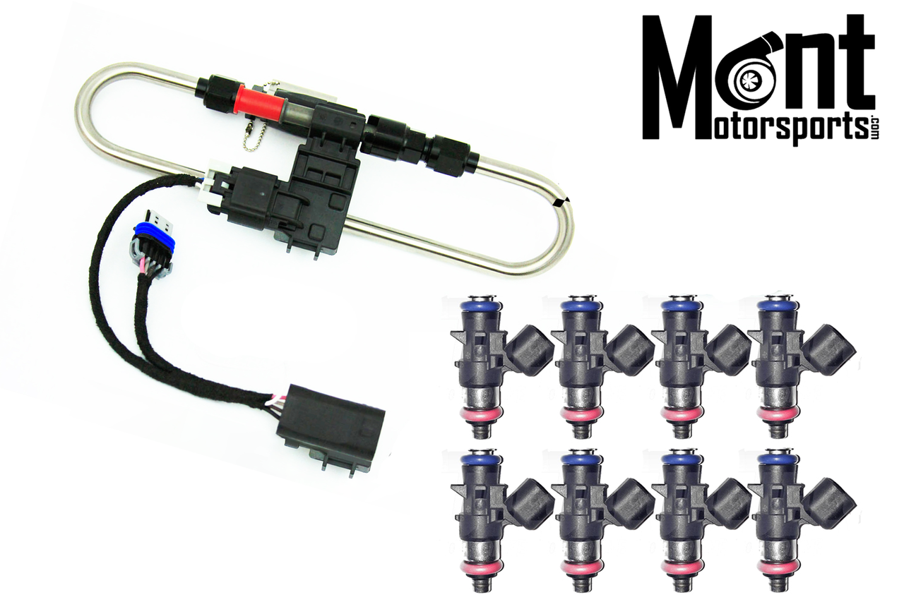 Mont Motorsports E85 Flex Fuel Kit 1000cc Injectors Package 09 15 Cts V Mmsctsvffk