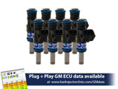 Fuel Injector Clinic 1200cc Injector Set for LS3, LS7, L76, L92, and L99 engines (High-Z)