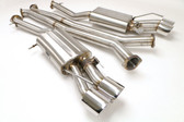 B&B Cadillac CTS-V Fusion Exhaust System (Round Tips) - 16+ CTS-V