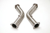 B&B Cadillac CTS-V Front Pipes without Cats (for BBE Headers Only) - 16+ CTS-V