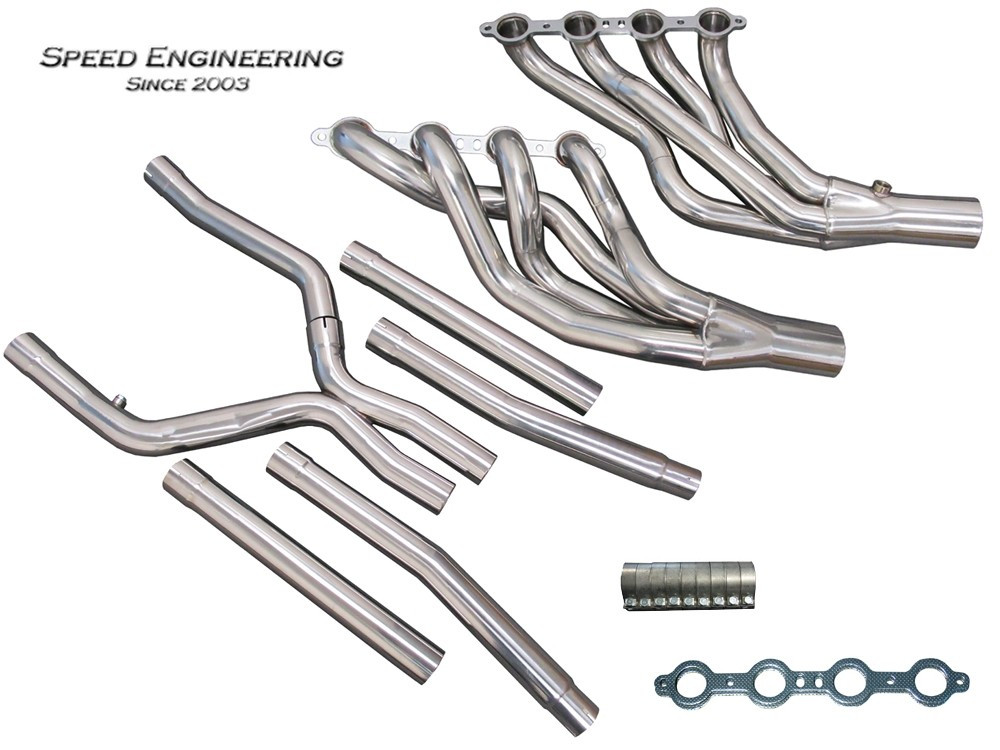 Speed Engineering 2" Long Tube Headers w. XPipe 0915 CTSV (25