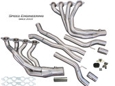 Speed Engineering - 1 7/8" Long Tube  Headers w. X-Pipe - C7 Corvette LT1 / LT4