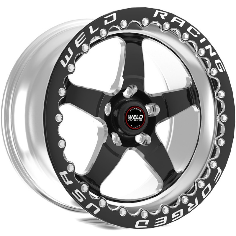 Weld Wheels 17"x10" RTS S71 Black Beadlock Rear Wheel CTSV