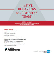 Five Behaviors of a Cohesive Team™ - Powered by DiSC®