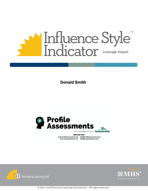 Influence Style Indicator