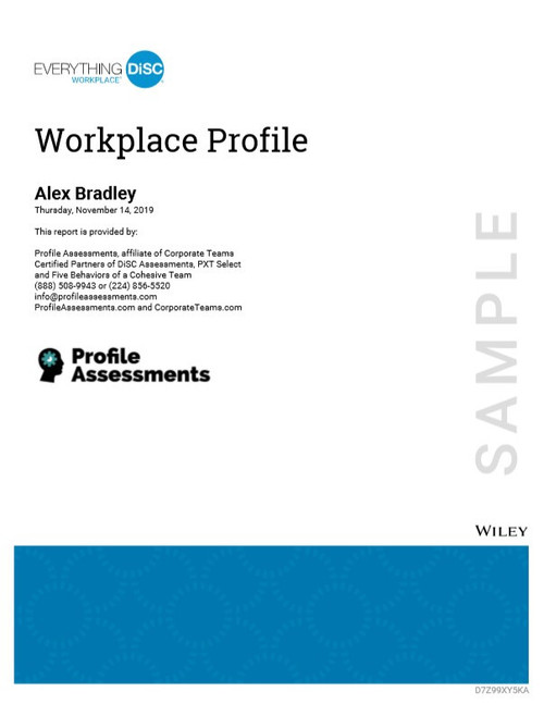 Everything DiSC Workplace on Catalyst