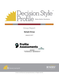 Decision Style Profile Group Report