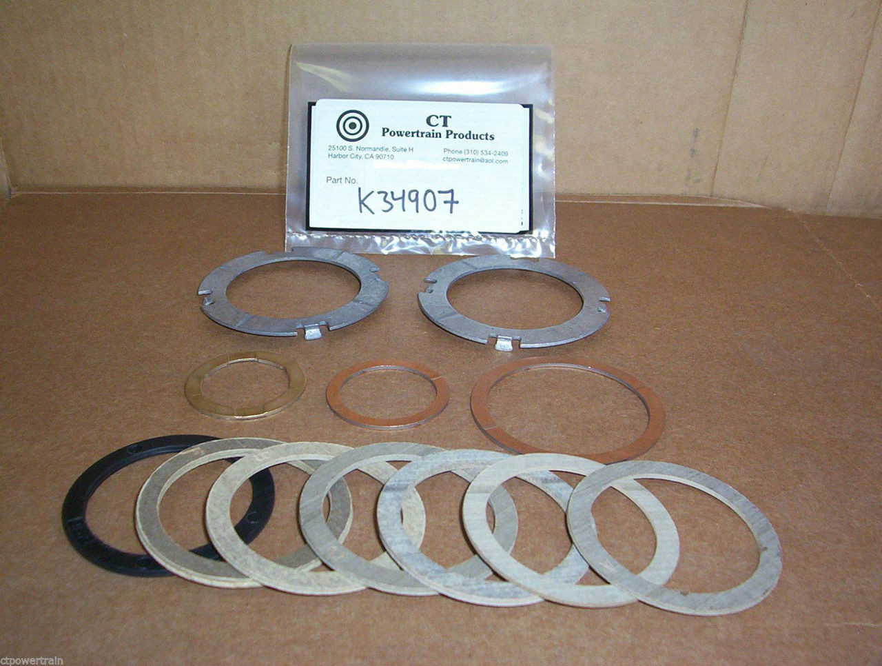 TH M 400 425 3L80 3L80HD 375 Complete Thrust Washer Kit W Selectives