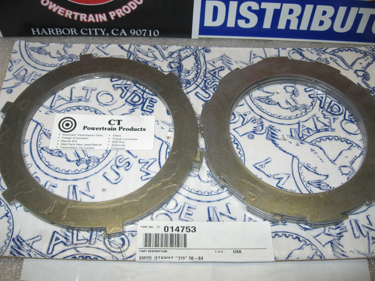 Jetaway 315 Steel Kit Fits Cadillac Oldsmobile Pontiac AMC 19561964