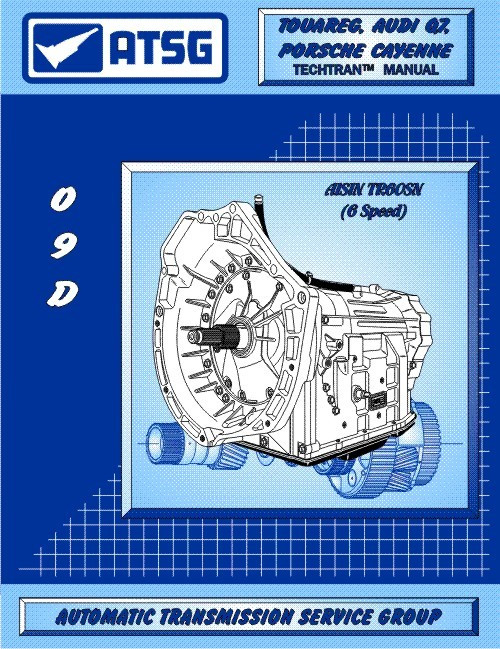 ATSG Tech Manual 09D TR60SN VW Porsche Audi Repair Rebuild Book