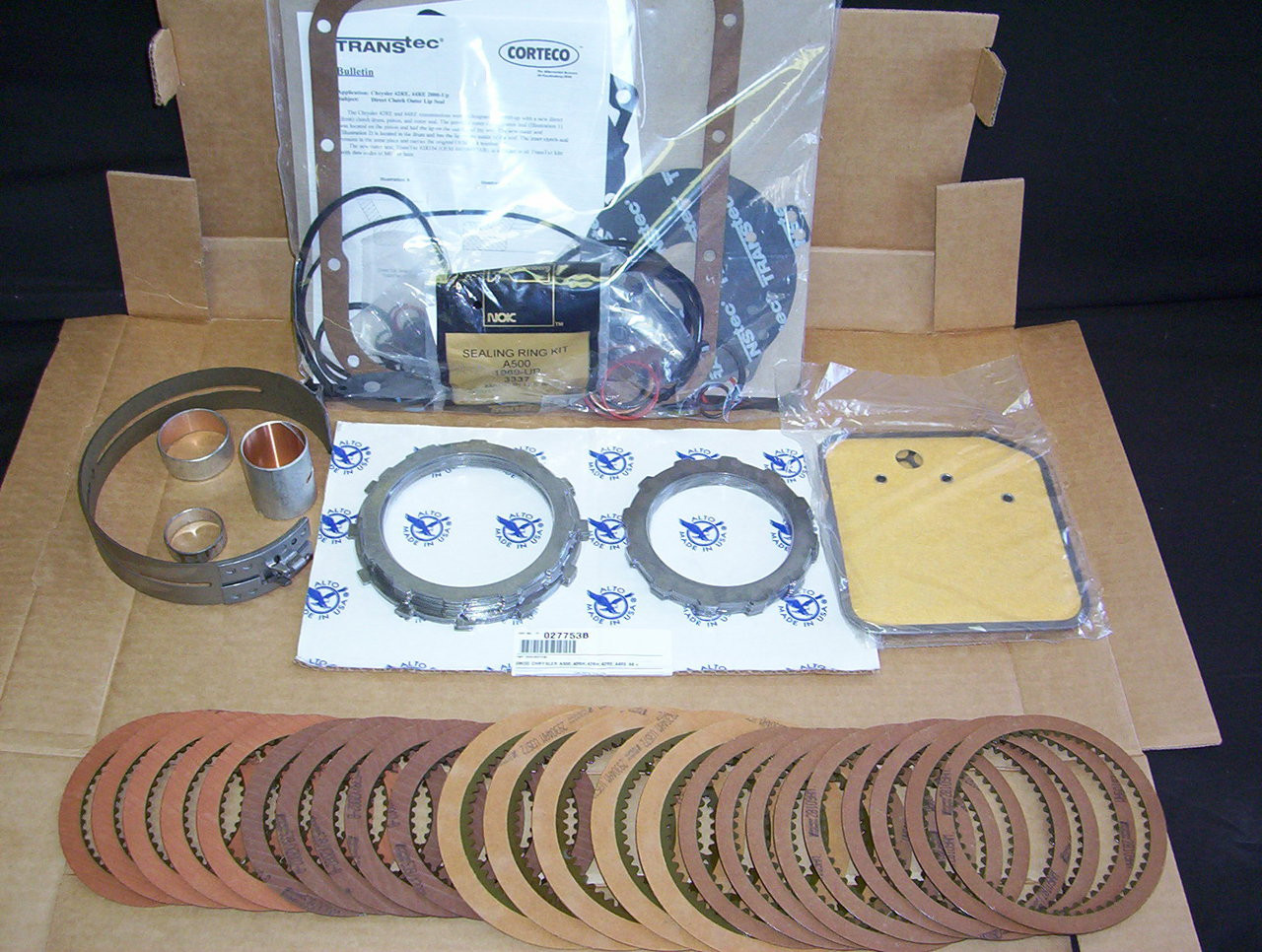 A500 40RH 42RH 42RE 44RE Steel Plate Clutch Kit 1988 and Up 