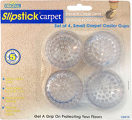 SlipStick 1-3/4" Round Carpet Caster Cups (CB410)
