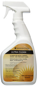 Mannington Ultra Clean Wood Laminate Cleaner 32oz Spray Case of 12