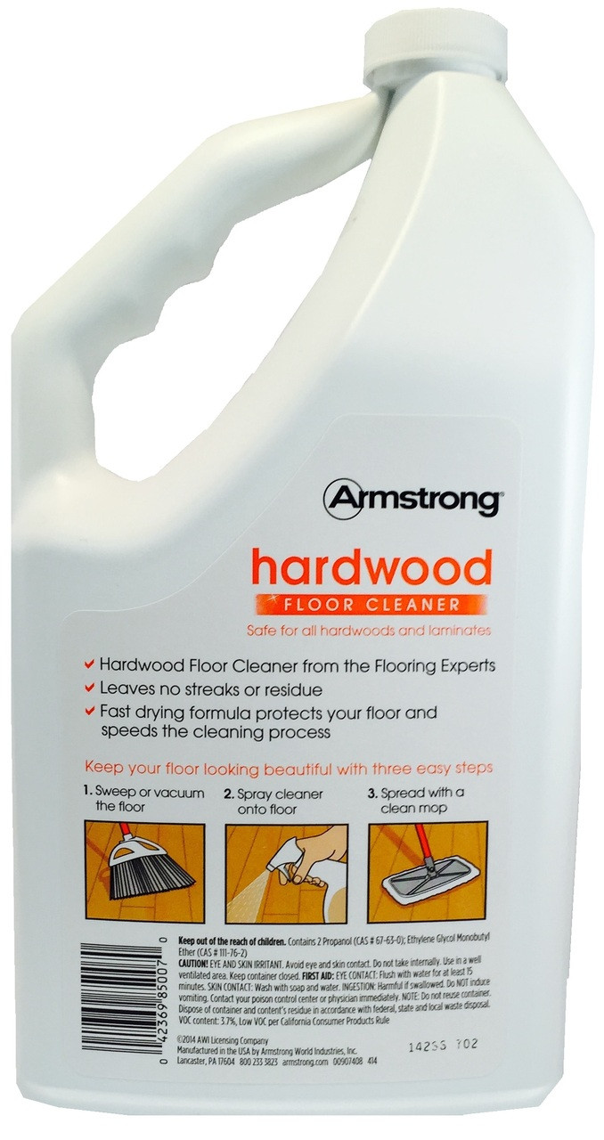 Armstrong 64 Fl Oz Hardwood Floor Cleaner Refill 1 9l Citrus