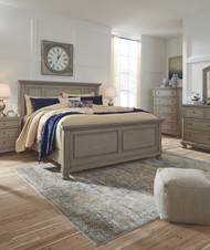 The Lettner Light Gray 6 Pc Dresser Mirror Chest Queen Panel Bed Available At Mattress Express Serving Meridian And Hattiesburg Ms