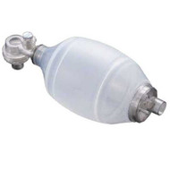 Resuscitator Adult Disposable BVM  w/ No 5 Mask & Popoff 60cm H2O - Liberty brand.