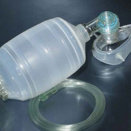 Resuscitator BVM Adult Autoclavable  with No. 5 Mask -  Rescuer brand.