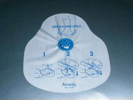 Face Shield with filter and flap valve - BLS Systems brand.