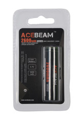 Acebeam ARC18650NP-260A Lithium Ion rechargeable battery -  4 Pack