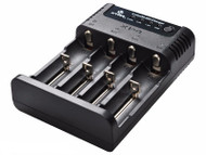 Xtar 4 channel XP4 'full set' Li-ion and NiMH charger