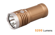 ACEBEAM K30  Flashlight (tan/sand) 5200 Lumens at 370m. 6000K version