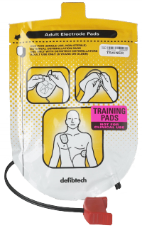 Defibtech Adult Training Pad Package (1 Set) (DF-DDP-101TR)
