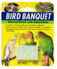 Bird Banquet Vegetable Mineral Block