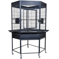 32" x 16" x 22" 66" Corner Bird Cage