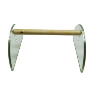 Zoomax Low profile perch 6”x3”