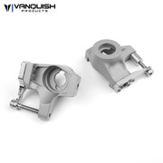 Vanquish Products Aluminum Knuckles for Axial SCX10-II

Compatible with stock links
Milled entirely from high quality billet aluminum
Bolt-on realistic high steer arm adds scale appearance and double shear support of the tie-rod and drag link
Designed to mimic the looks of cast knuckles used on full size vehicles, however these are fully machined