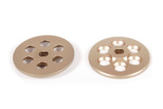 Axial’s machined slipper plates are CNC machined for a precise fit. They are also lighter than the stock cast aluminum plates for better performance!

• CNC machined for precision
• Hard anodized for durability
• Direct bolt on application
• Includes front and rear plates