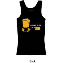 Womens Tank Top (Giving Head is a Sin)