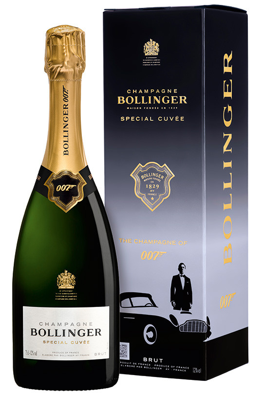 Bollinger Special Cuvee Brut James Bond 007 No Time to Die Bottle 