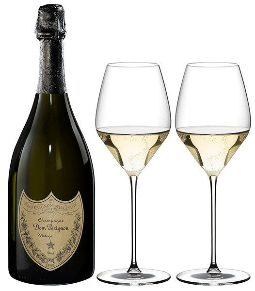 Dom Pérignon Nwot Dom Perignon Champagne  Set Of 2 Glasses By Riedel £100 On Amazon VERY RARE 
