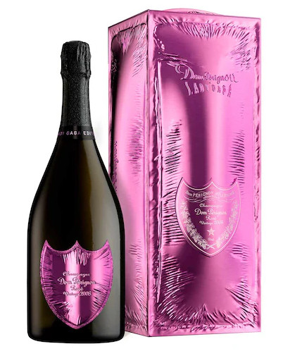 DOM PÉRIGNON  Dom Pérignon Rosé Vintage 2008 Lady Gaga Limited Edition  Gift Boxes Available at Major Department Stores from this Winter