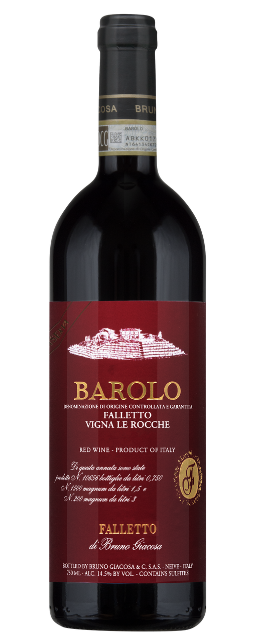 Bruno Giacosa Barolo Le Rocche del Falletto Riserva (Red Label) 2016 (1.5L)  - grandvinwinemerchants.com