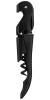 BLACK DOUBLE HINGED CORKSCREW