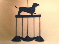 Weenie Dog Windchime