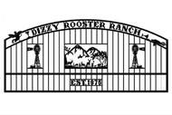 Double Arch Dizzy Rooster Gate