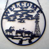 Cattle Windmill Welcome