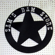 Star Customized Sign