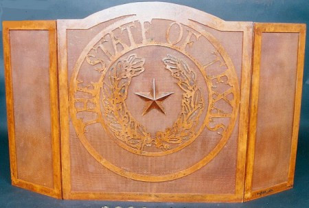 Tri Fold State Of Texas Nailhead Spur Company