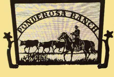 Ponderosa Theme Nailhead Spur Company