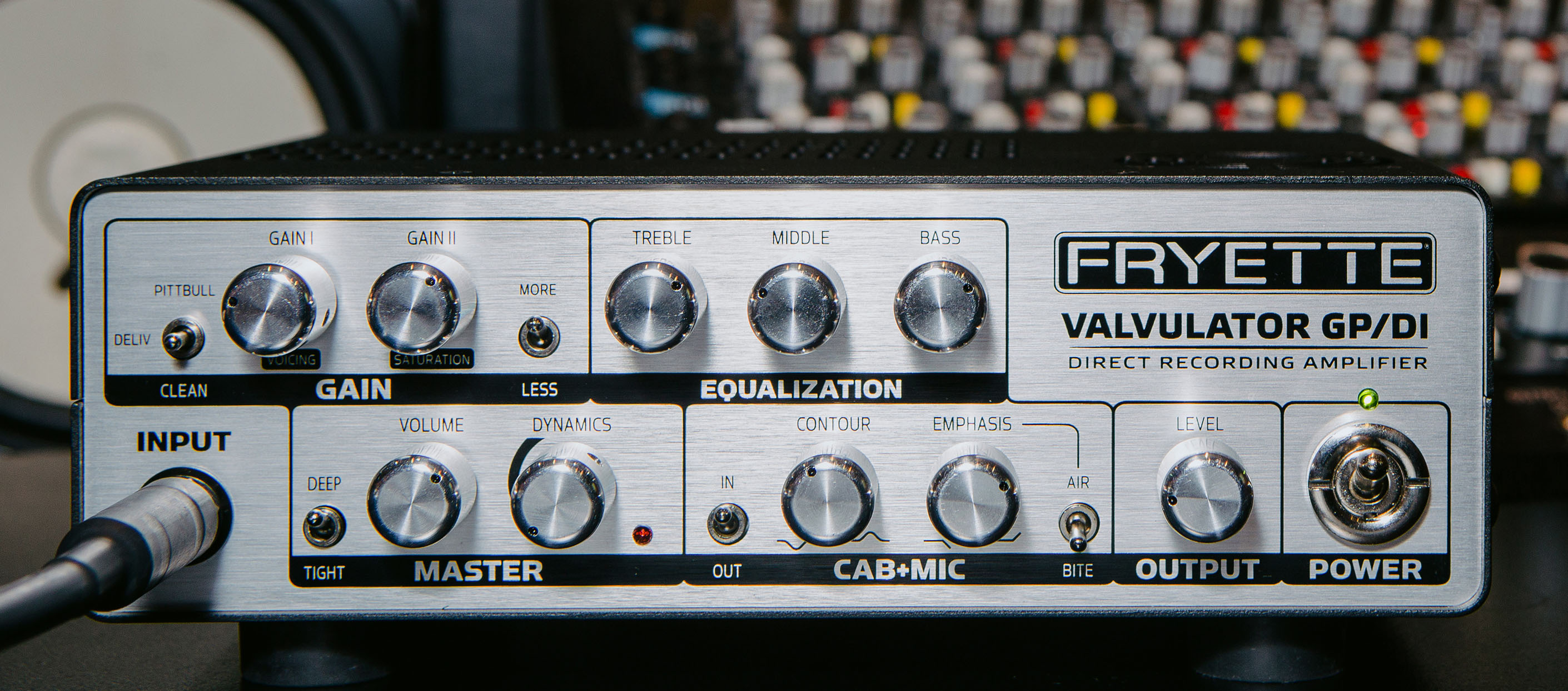 Fryette Amplification Announces the Valvulator® GP/DI Direct Recording