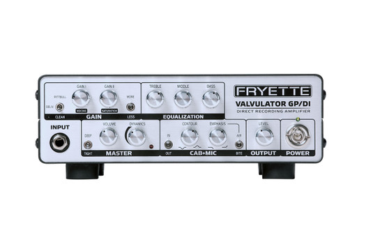 Fryette Valvulator GP/DI | Guitar Preamp | Guitar Direct Box - Fryette  Amplification