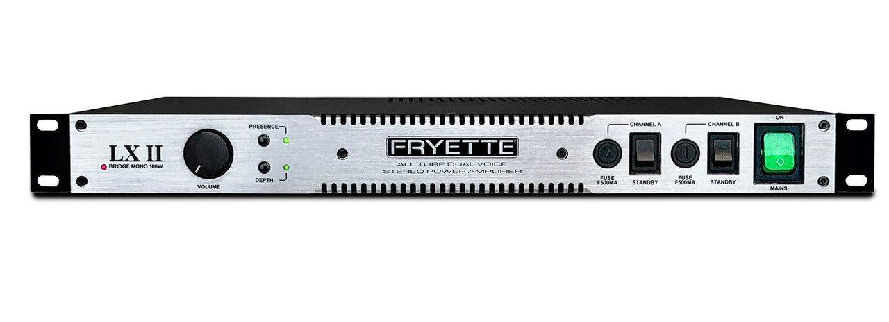 Fryette LXII | Valve Amp | Power Amps - Fryette Amplification