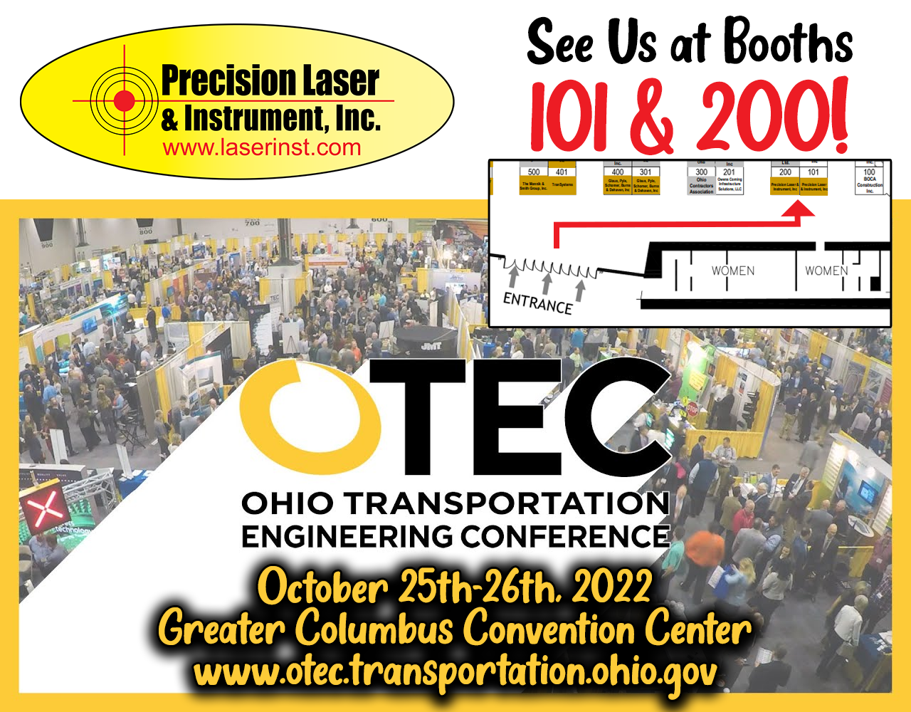 Catch Us Next Week in Columbus Ohio for the 2022 OTEC Show! Precision